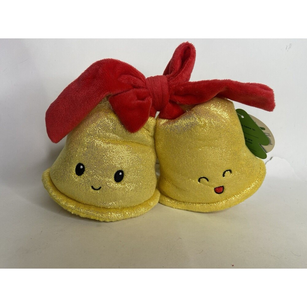 Giggle Scape Holiday Bells Jingle Plush Chime Toy Christmas NEW